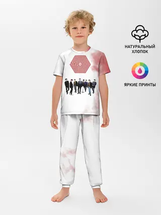Детская пижама с брюками / EXO