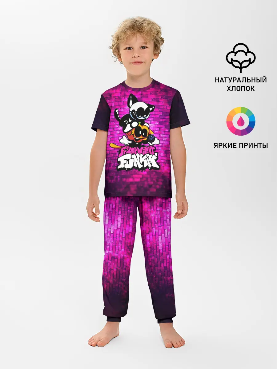 Детская пижама с брюками / Скид и Памп