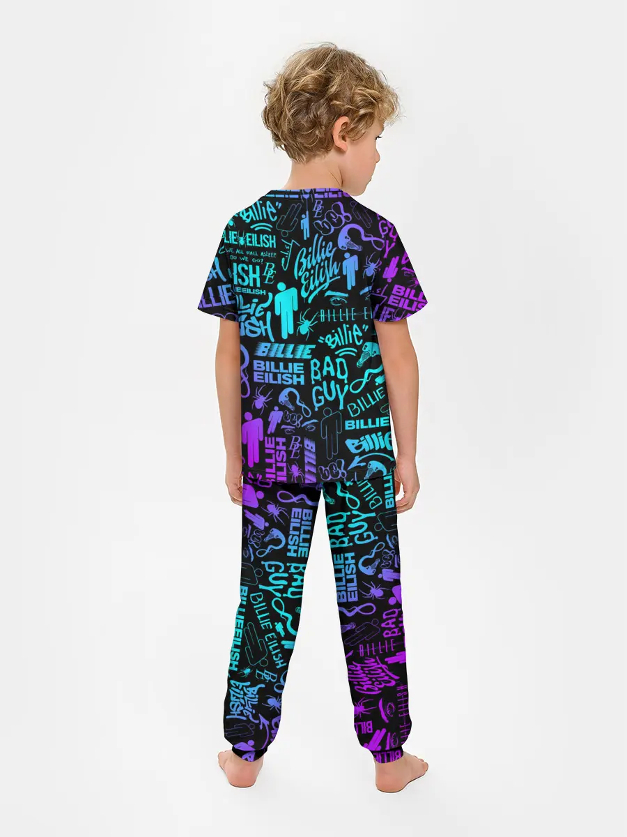 Детская пижама с брюками / BILLIE EILISH | БИЛЛИ АЙЛИШ
