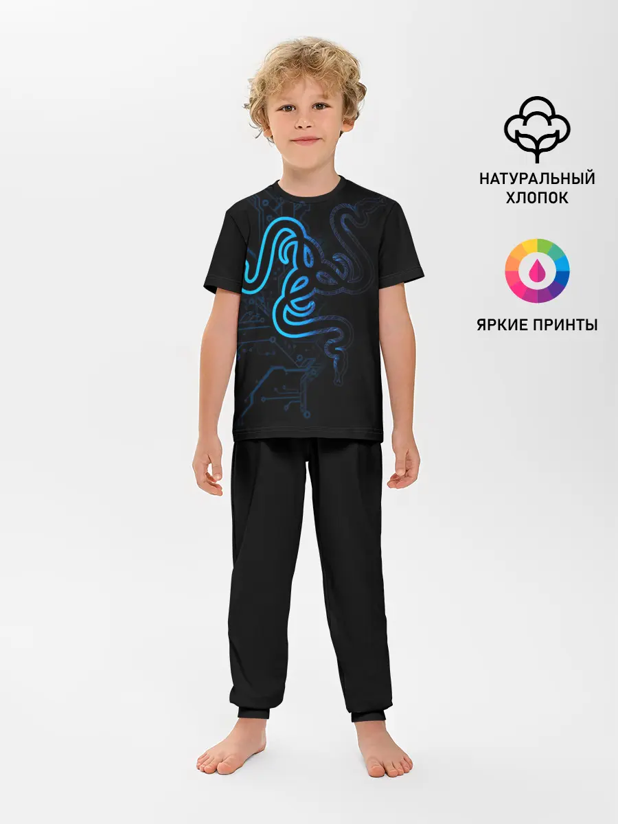 Детская пижама с брюками / RAZER