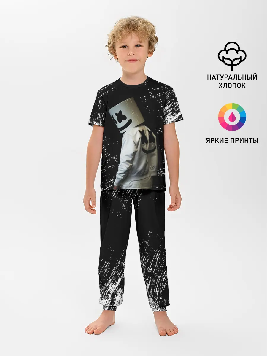 Детская пижама с брюками / Marshmello