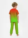 Детская пижама с брюками / Градиент Яблоко