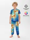 Детская пижама с брюками / Абстрактное представление