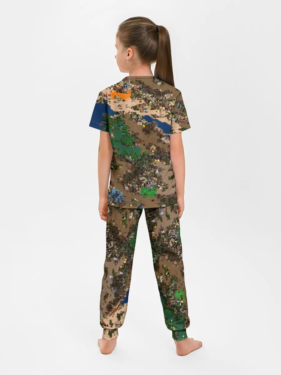 Детская пижама с брюками / Heroes style HD