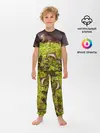 Детская пижама с брюками / Мох