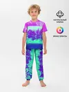 Детская пижама с брюками / color neon collection