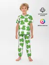 Детская пижама с брюками / Лягушки