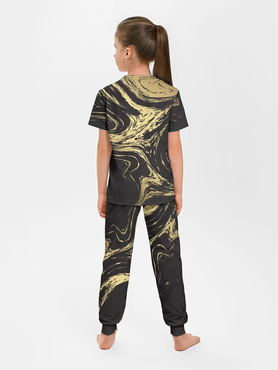 Детская пижама с брюками / Золотые реки