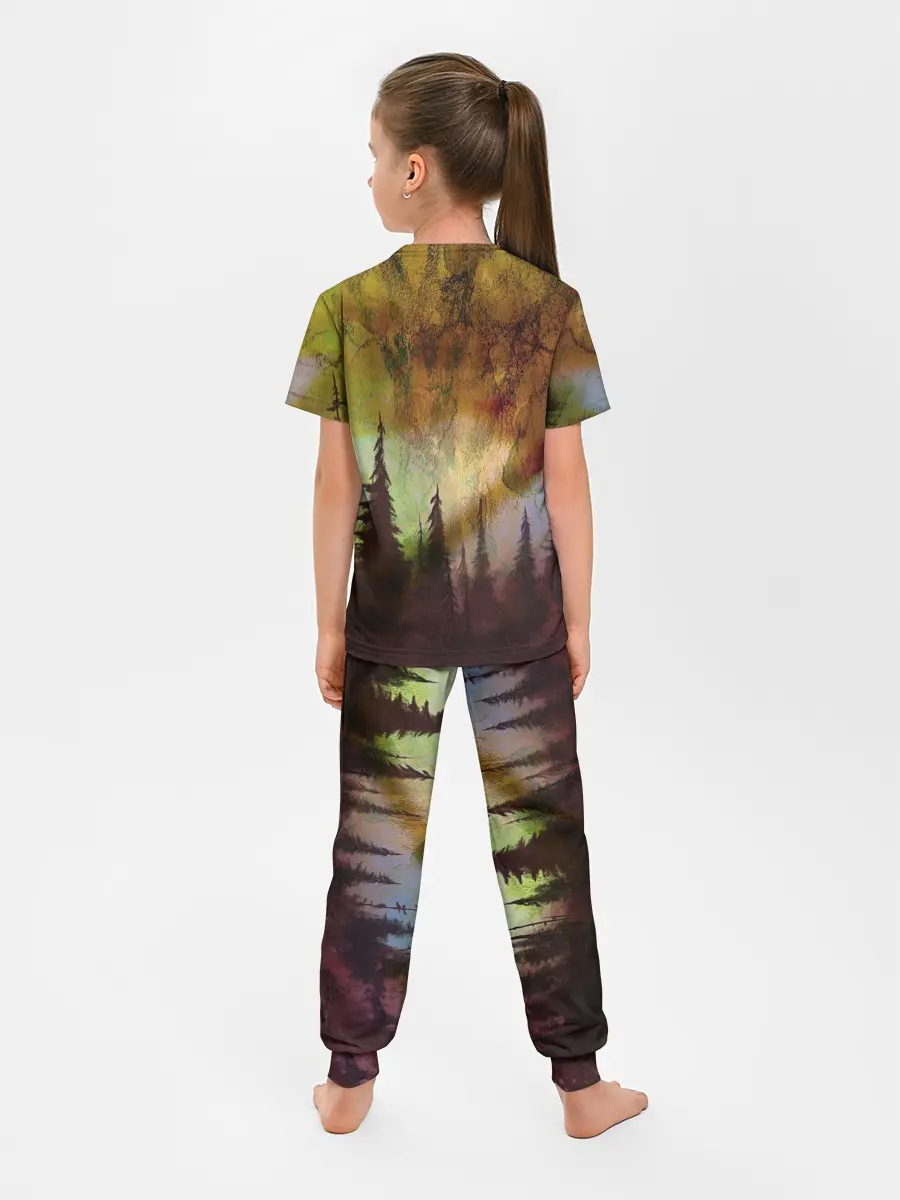 Детская пижама с брюками / СТРАШНЫЙ ЛЕС