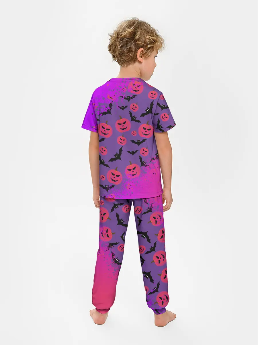 Детская пижама с брюками / HALLOWEEN NEON