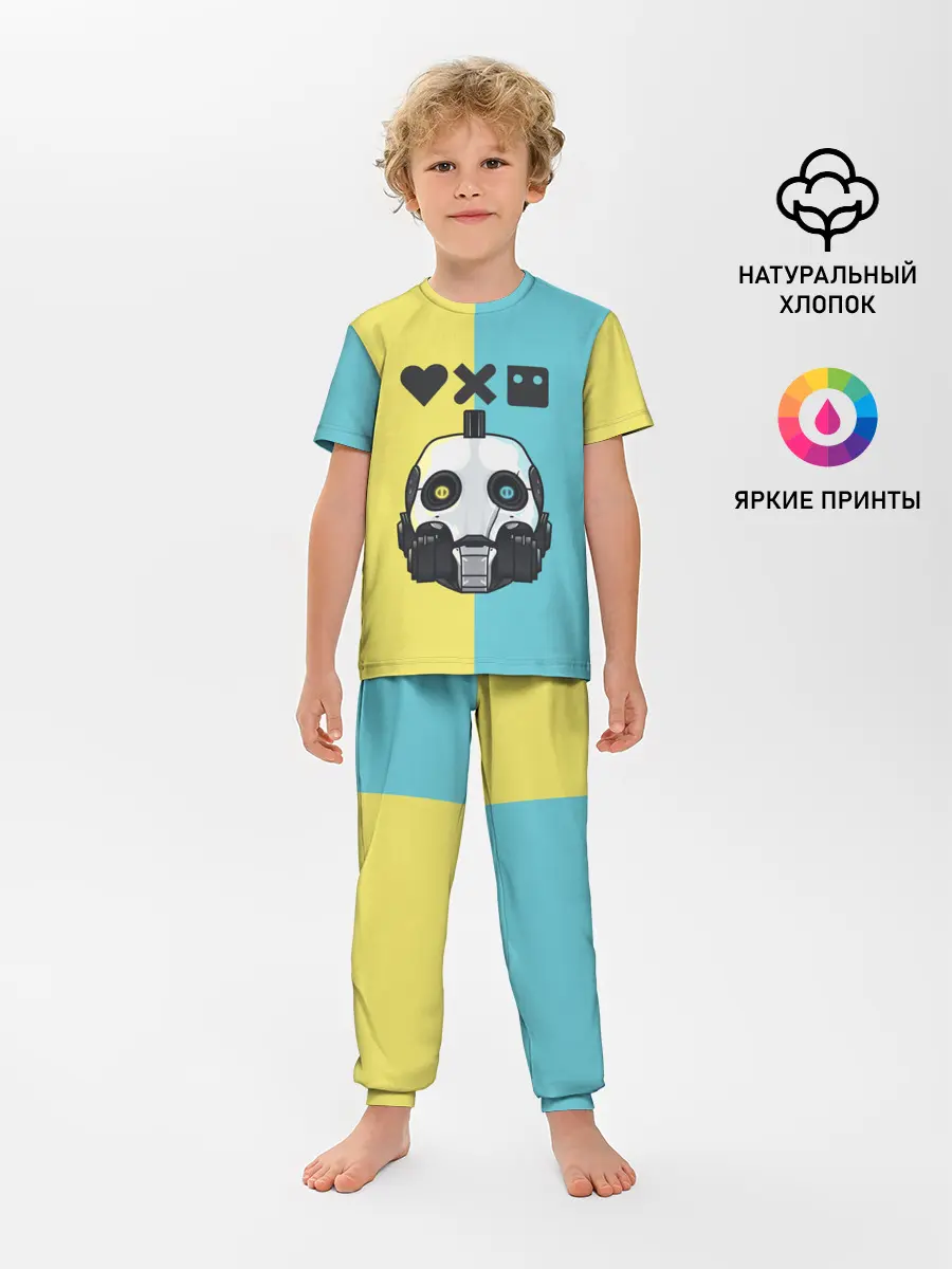 Детская пижама с брюками / XBOT 4000 | Love, Death and Robots