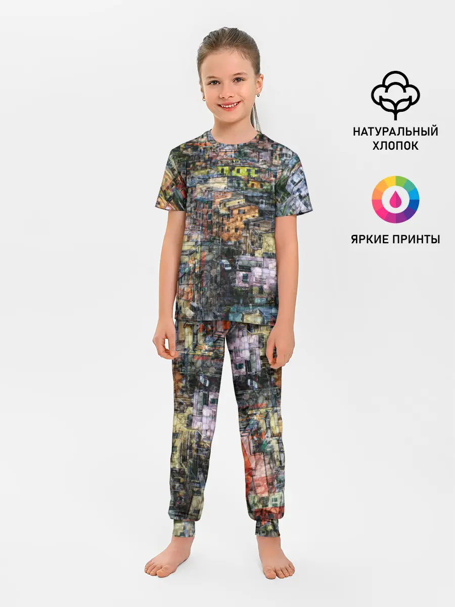 Детская пижама с брюками / ГОРОДОК