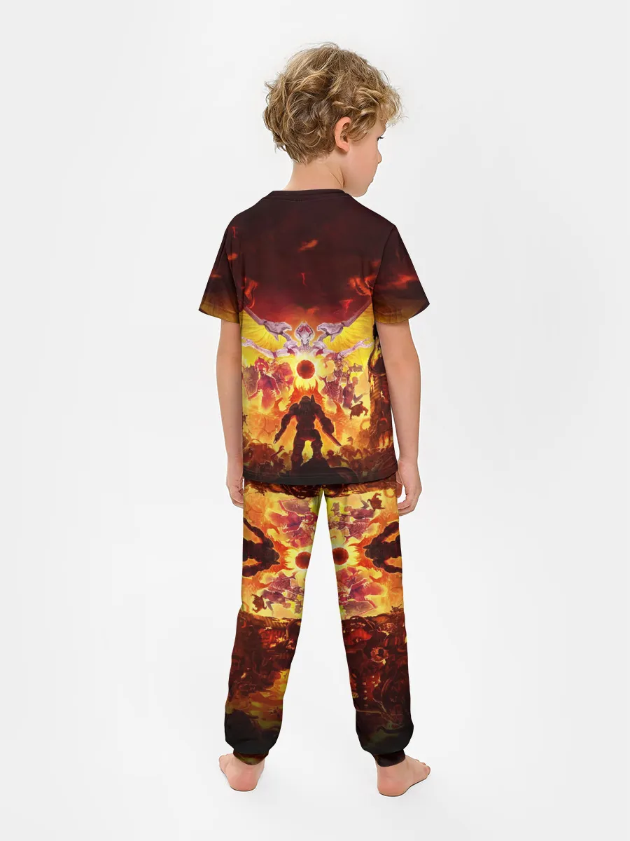 Детская пижама с брюками / DOOM Eternal