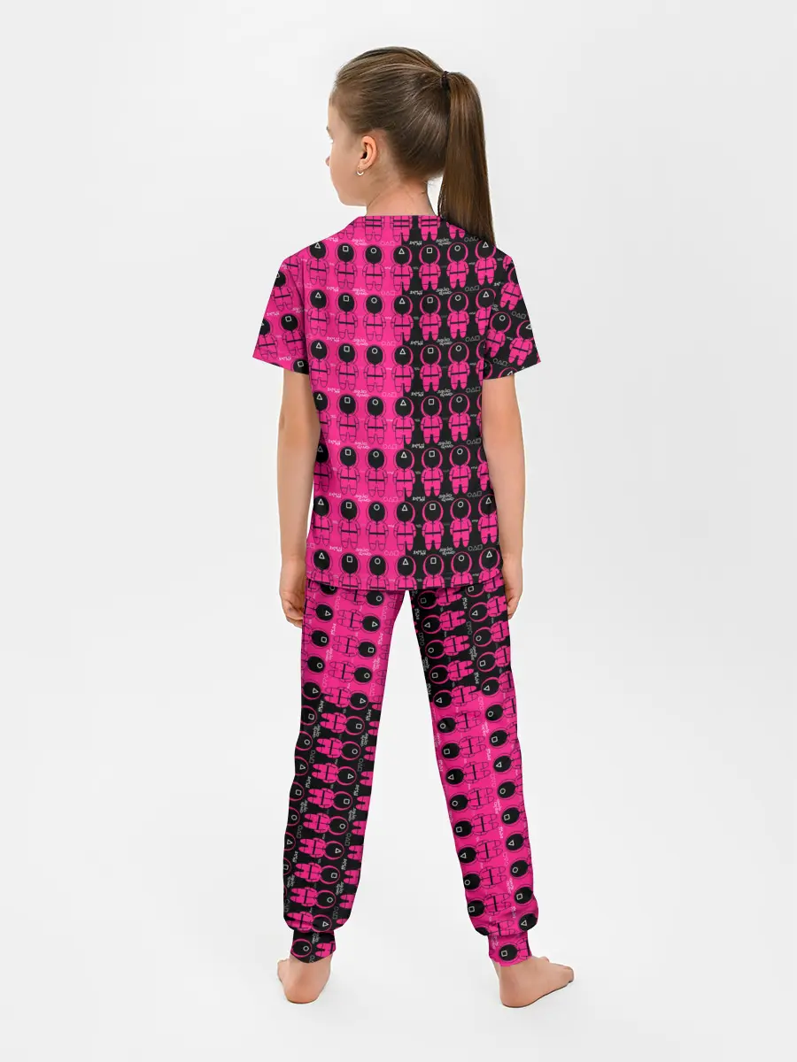 Детская пижама с брюками / Squid Game
