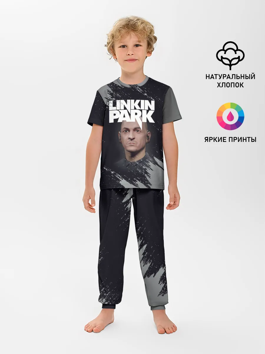 Детская пижама с брюками / ЧЕСТЕР | ЛИНКИН ПАРК