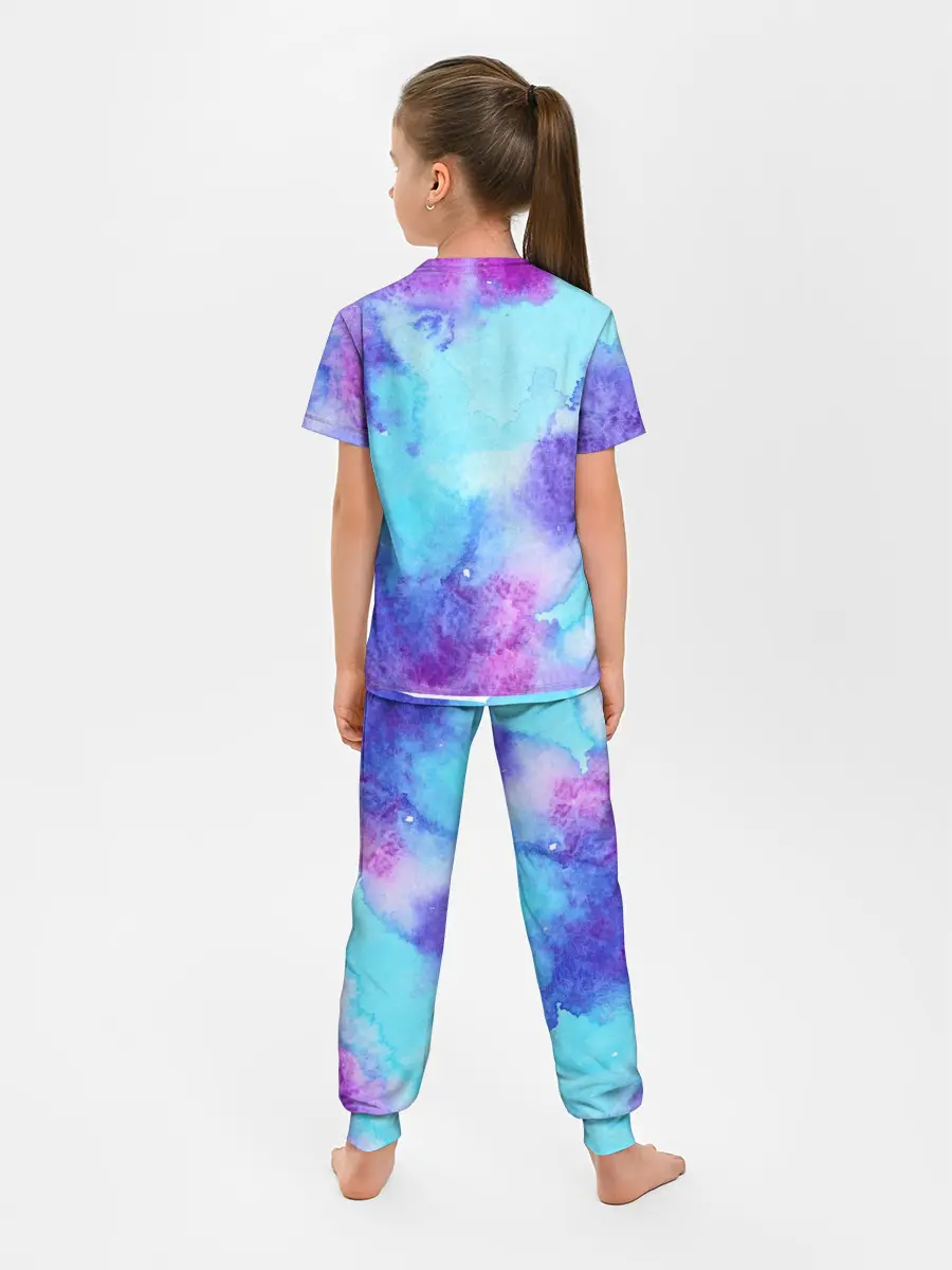Детская пижама с брюками / Краски