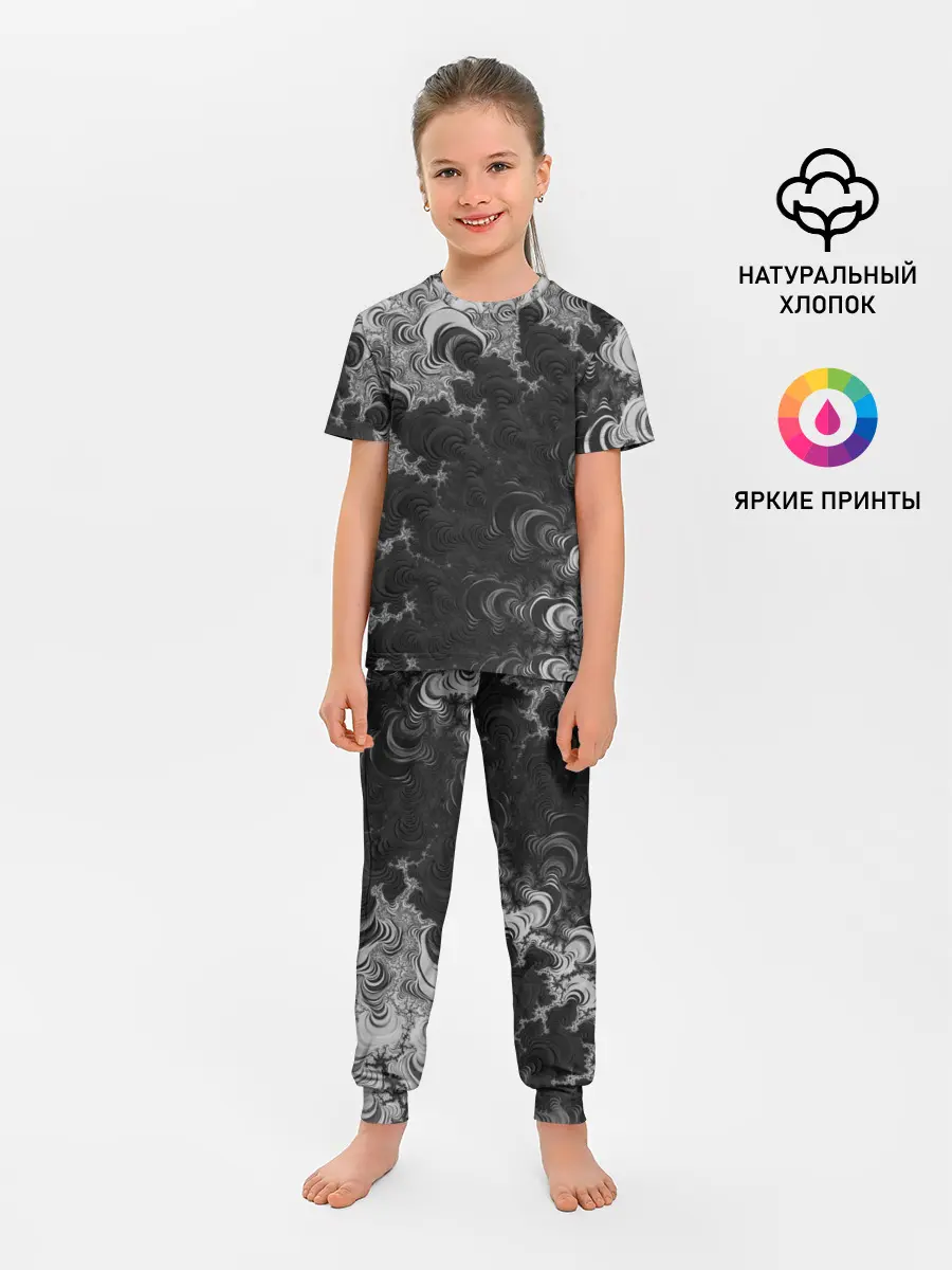 Детская пижама с брюками / Абстракция
