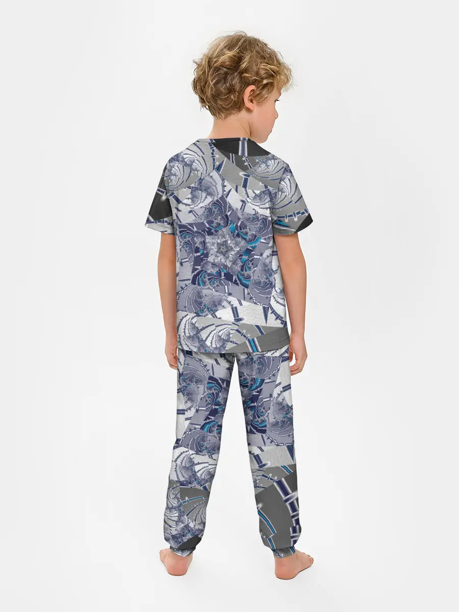Детская пижама с брюками / Абстракция 499