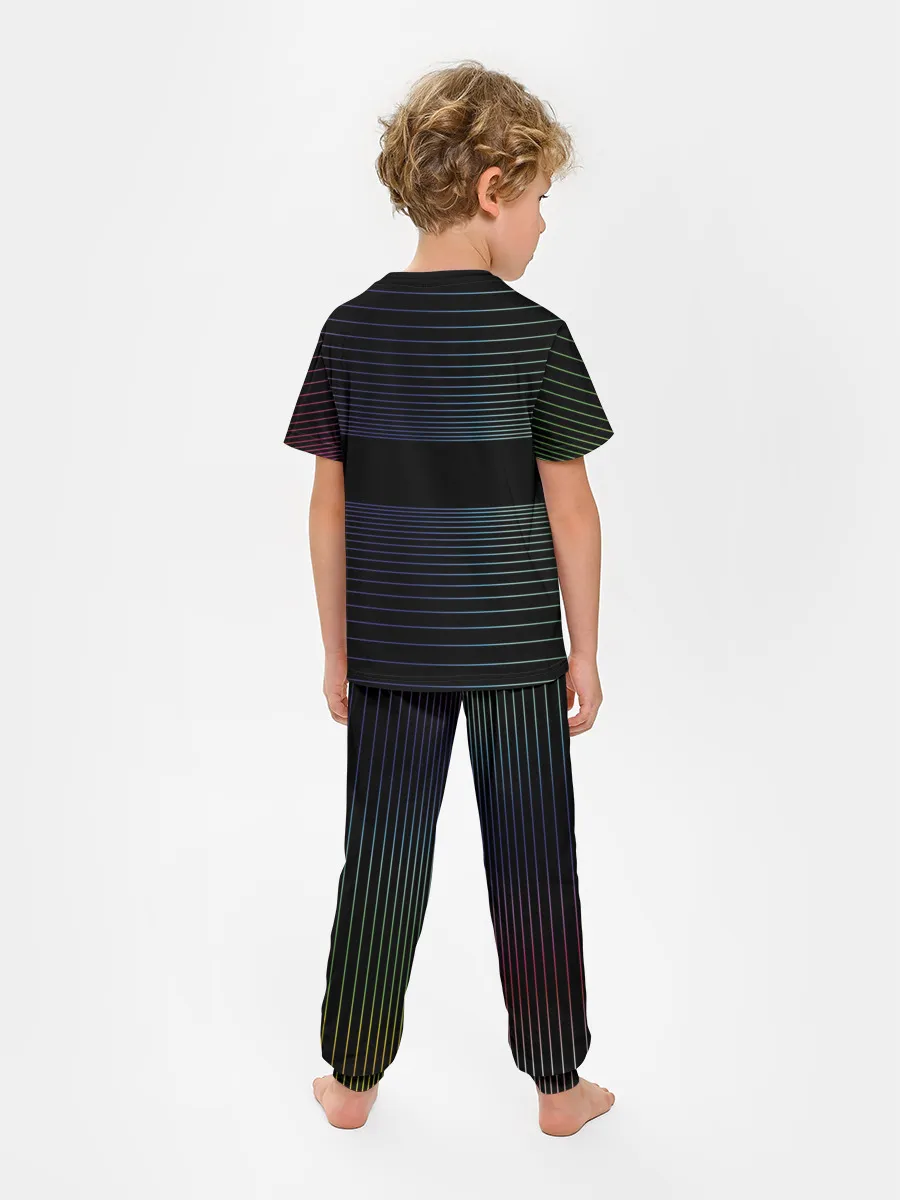 Детская пижама с брюками / Полоски