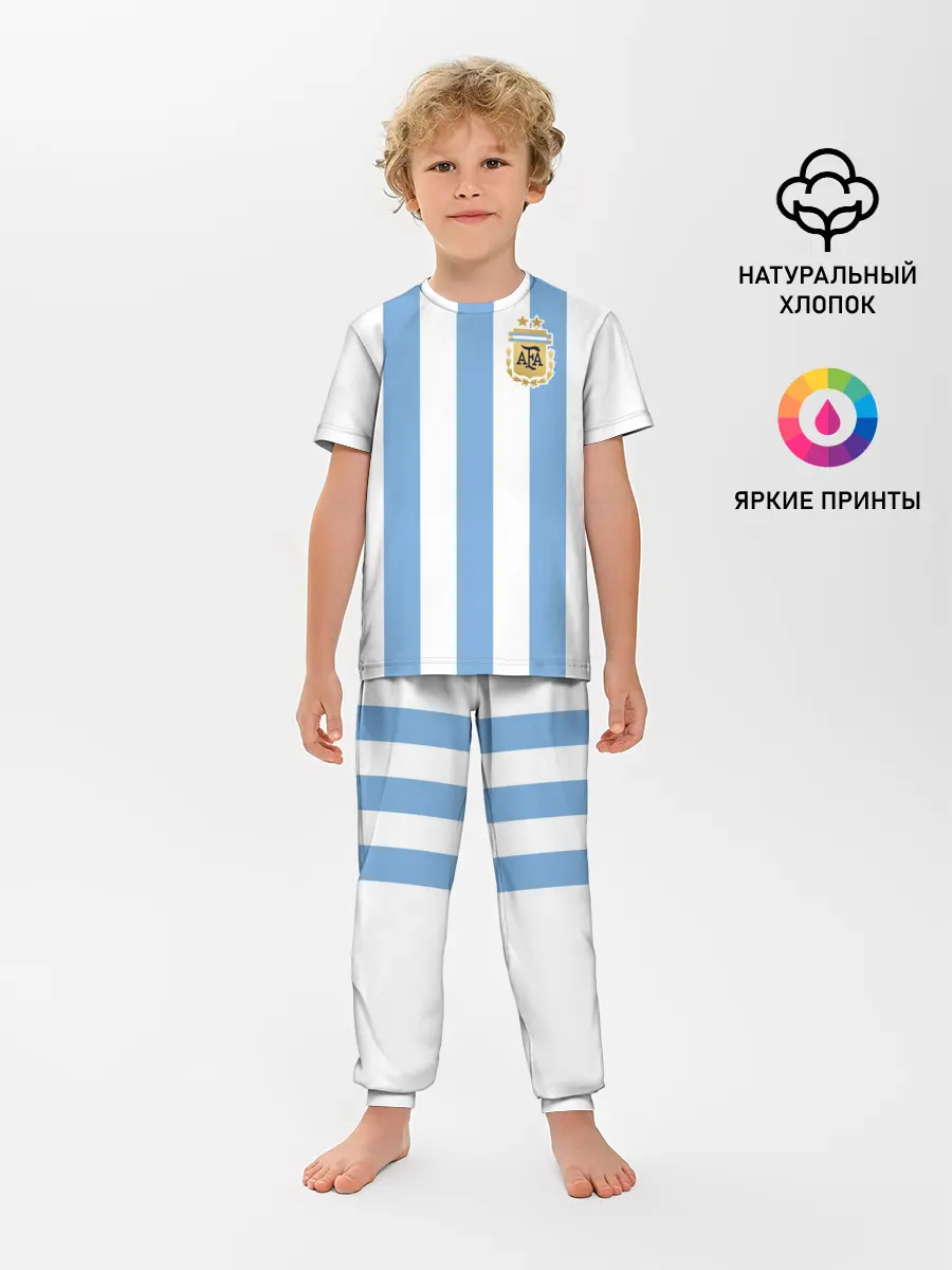 Детская пижама с брюками / Сборная Аргентины