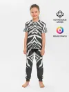 Детская пижама с брюками / Белая шкура тигра