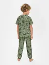 Детская пижама с брюками / Камуфляж с котиками