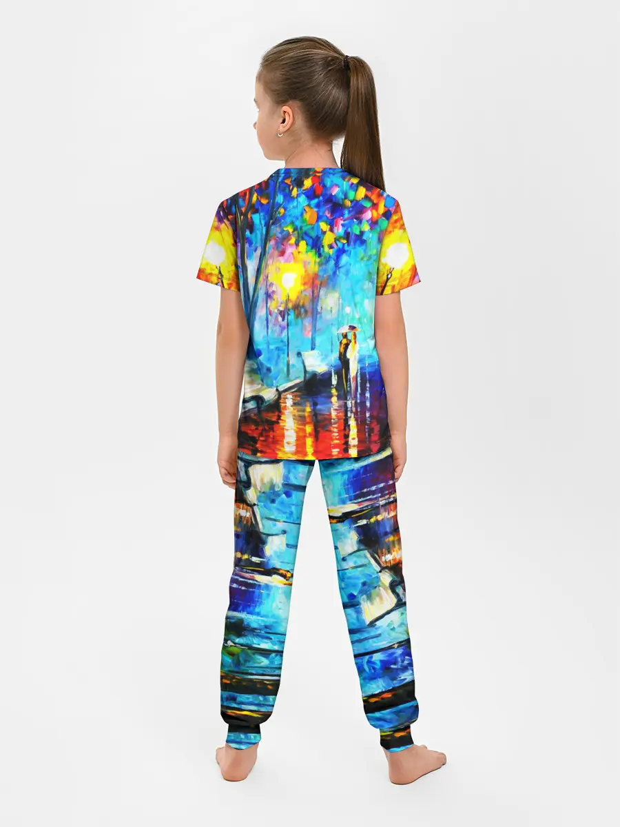 Детская пижама с брюками / ВЕЧЕРНЯЯ ПРОГУЛКА