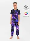 Детская пижама с брюками / Фрактал линии