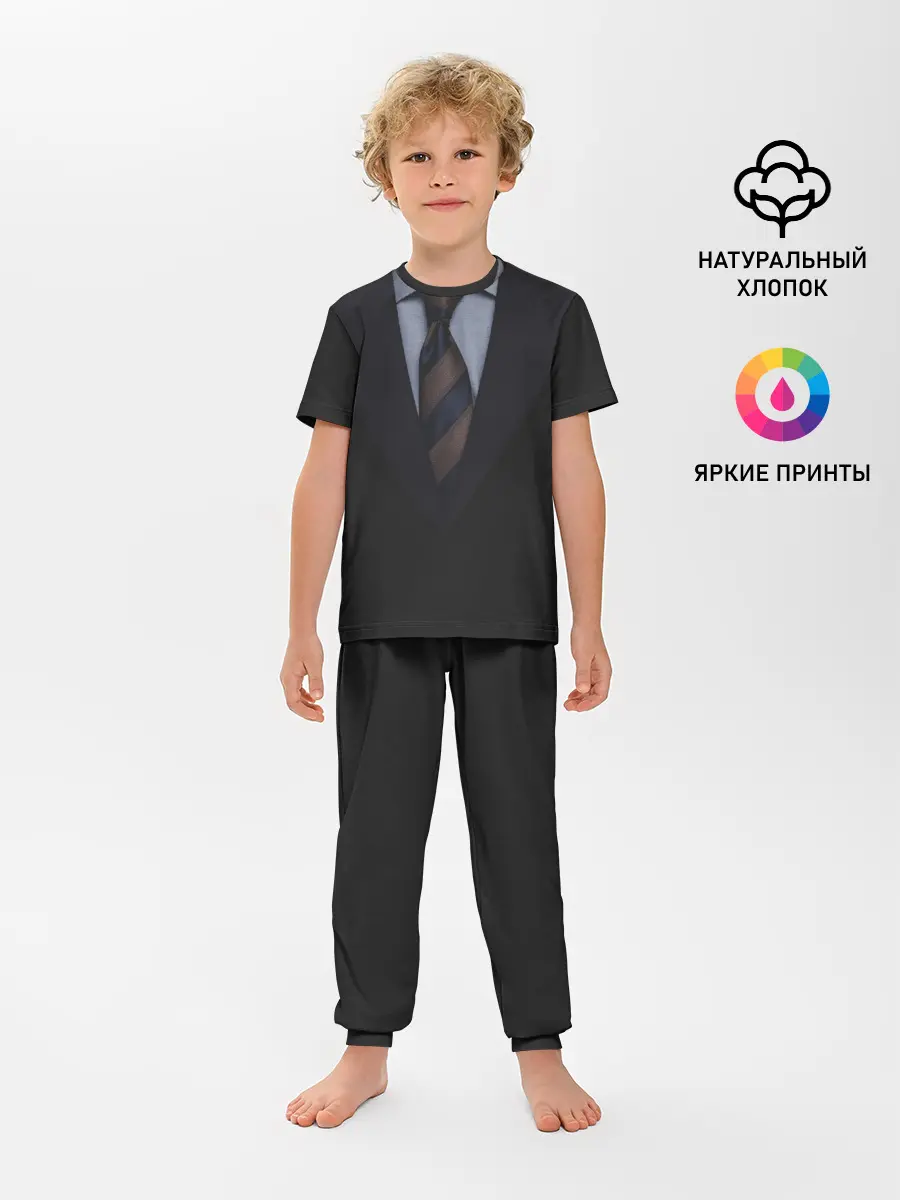 Детская пижама с брюками / Смокинг