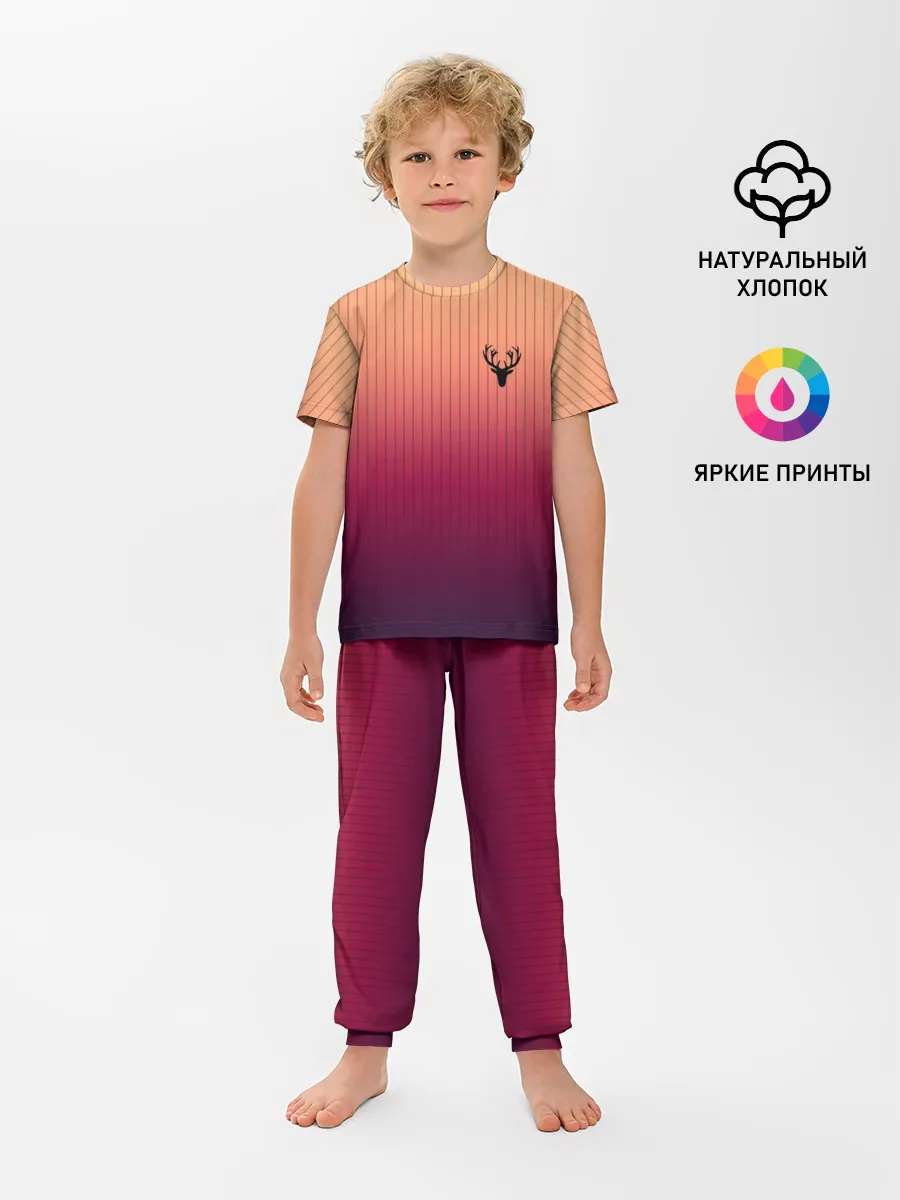 Детская пижама с брюками / The Gradient Of Deer