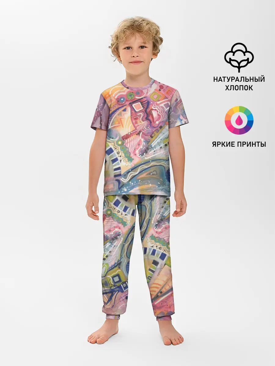 Детская пижама с брюками / MULT