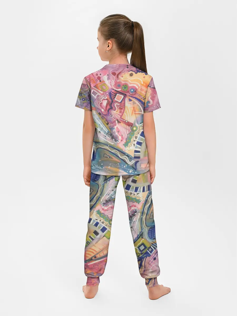 Детская пижама с брюками / MULT