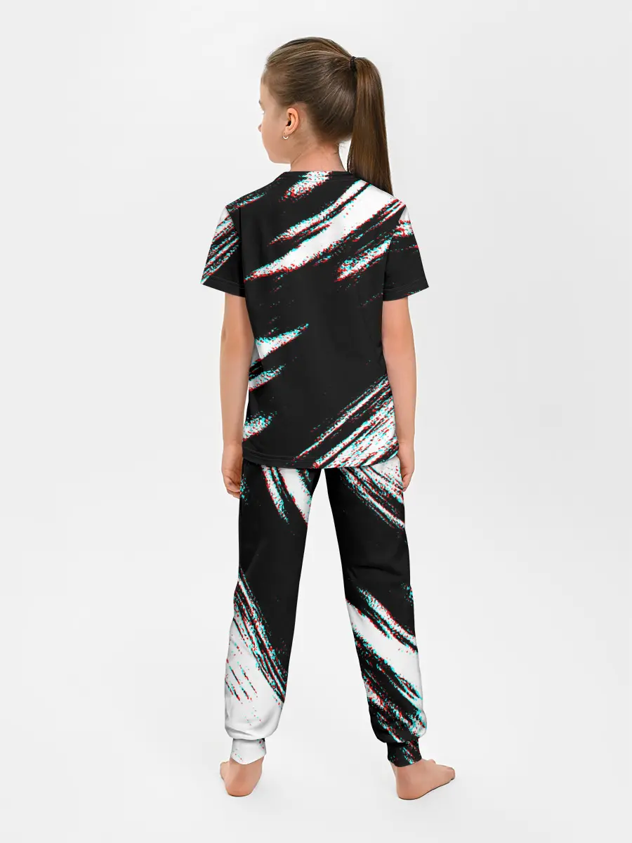Детская пижама с брюками / Samurai | Glitch.