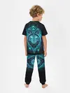 Детская пижама с брюками / НЕОНОВЫЙ ВОЛК
