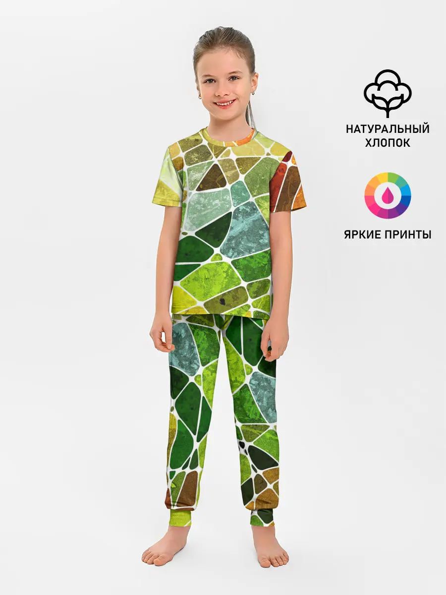 Детская пижама с брюками / Мозаика
