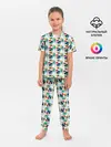 Детская пижама с брюками / Геометрия