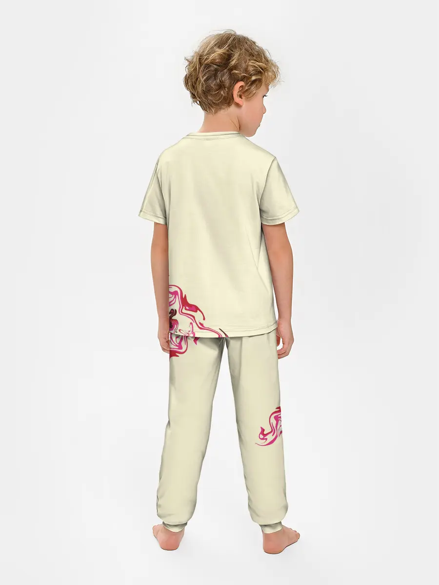 Детская пижама с брюками / Haikyuu Nekoma
