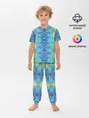 Детская пижама с брюками / Психоделика