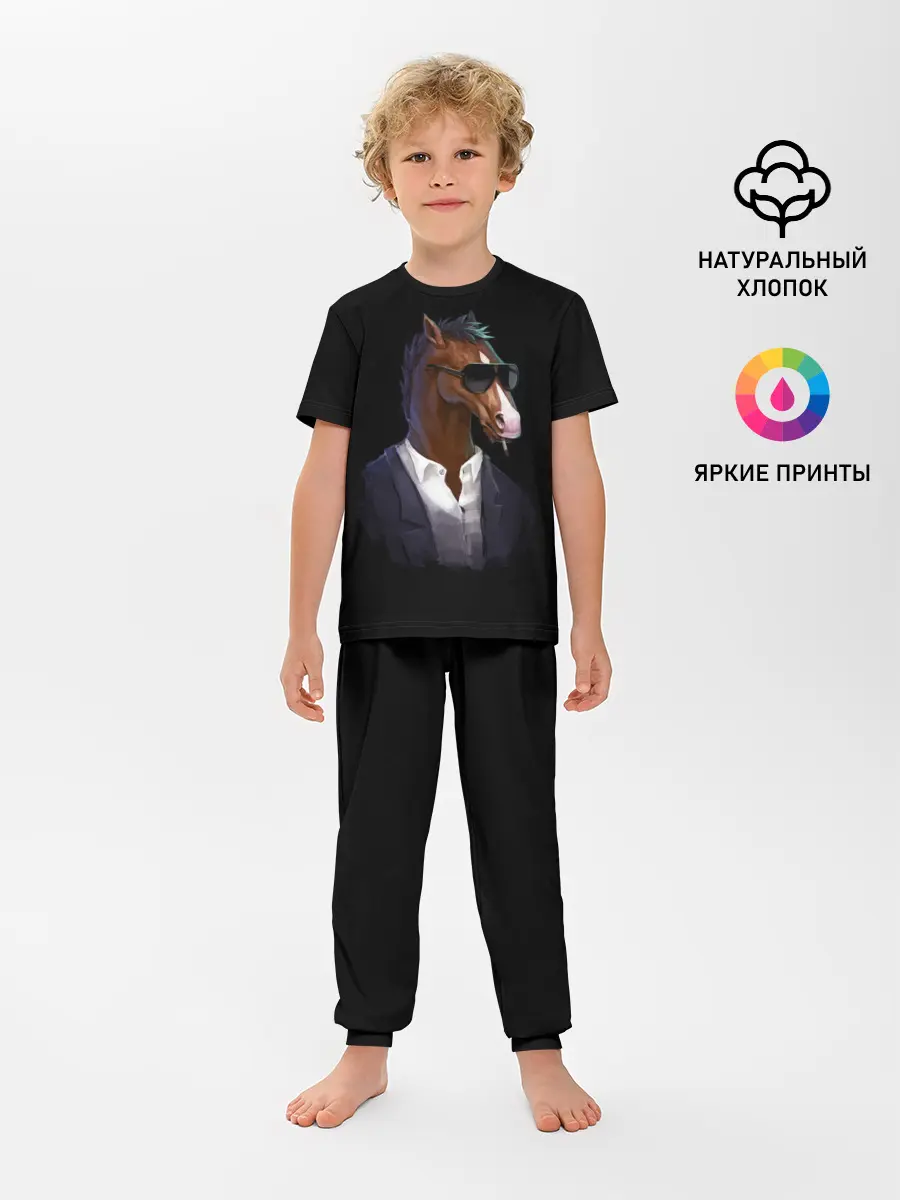 Детская пижама с брюками / БоДжек Арт 2