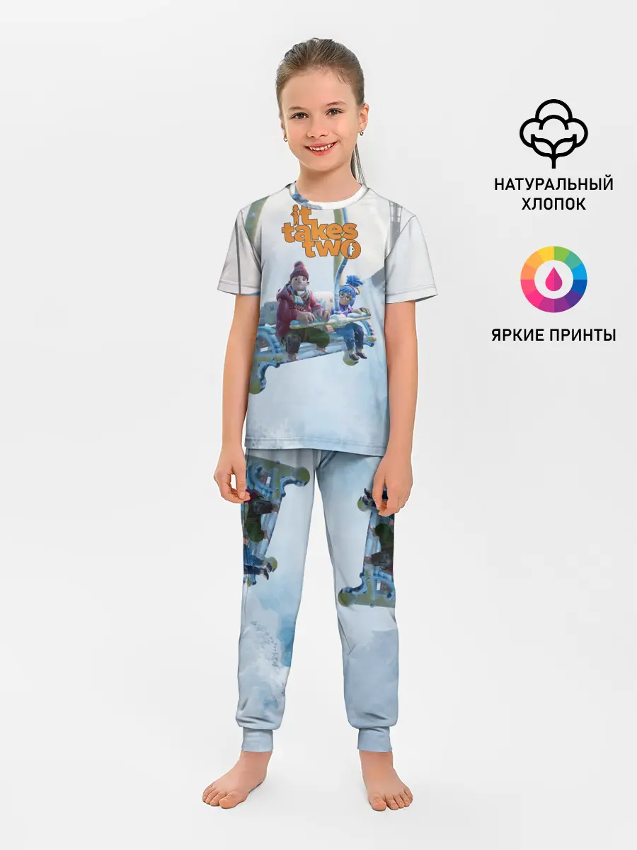 Детская пижама с брюками / It Takes Two Коди и Мэй