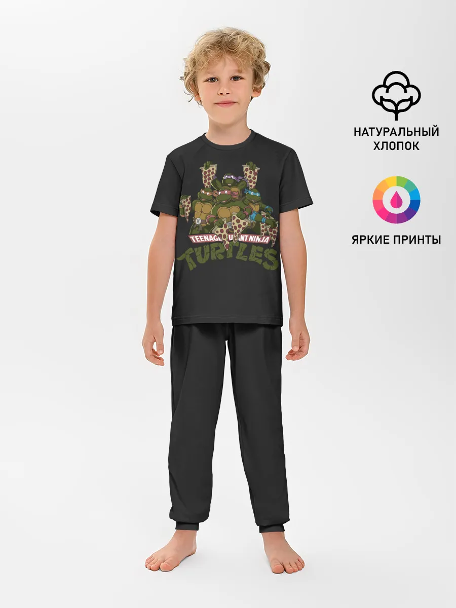 Детская пижама с брюками / Банда на месте