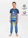 Детская пижама с брюками / Соник