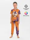 Детская пижама с брюками / КОРГИ НА ХЭЛЛОУИНЕ