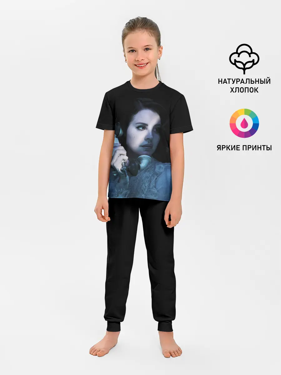 Детская пижама с брюками / Лана с телефоном