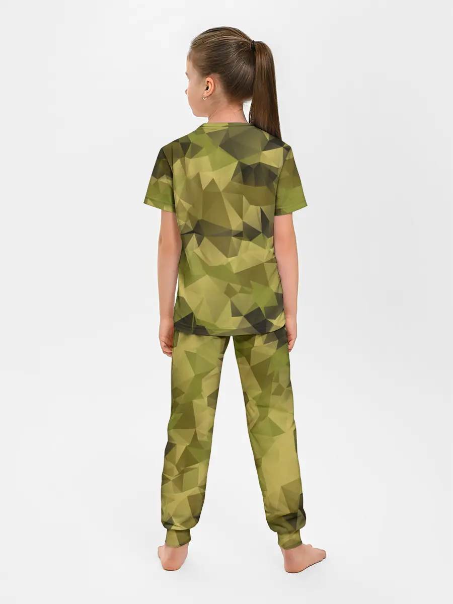 Детская пижама с брюками / СОВРЕМЕННЫЙ КАМУФЛЯЖ
