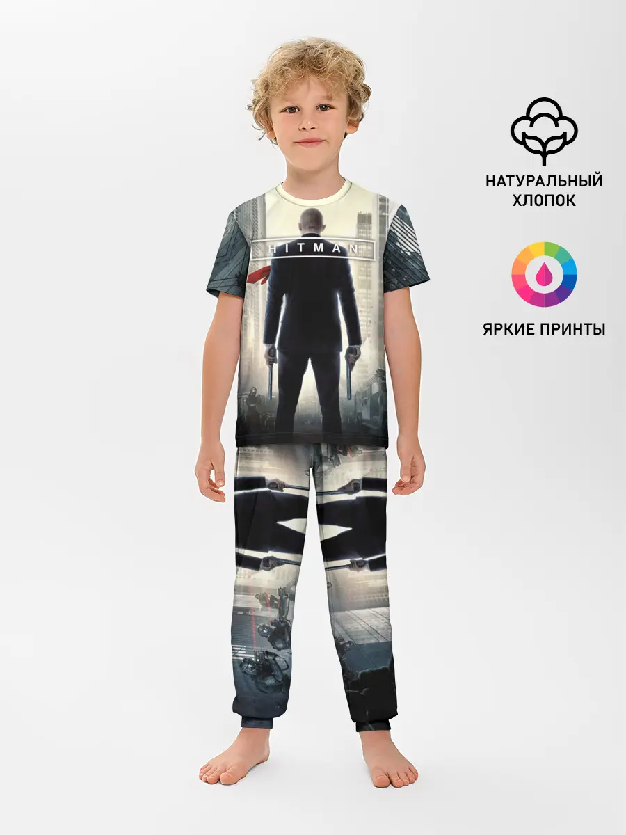 Детская пижама с брюками / Hitman _5