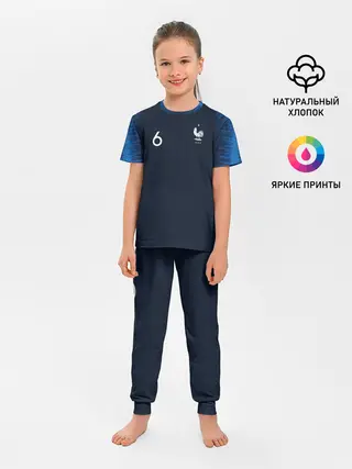 Детская пижама с брюками / Pogba home WC 2018