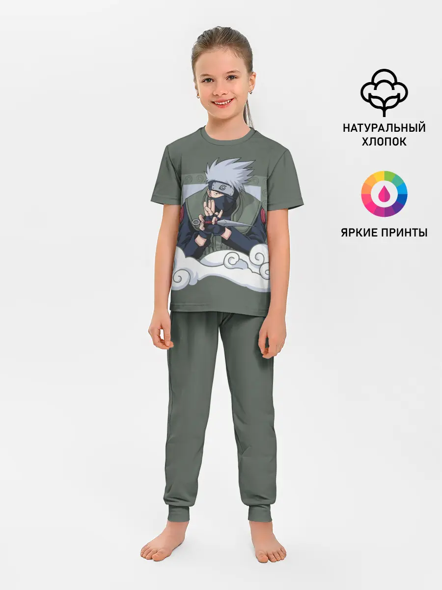 Детская пижама с брюками / Какаши сенсей