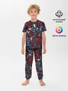 Детская пижама с брюками / RedBlue stikers