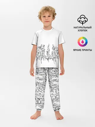 Детская пижама с брюками / Billie Eilish